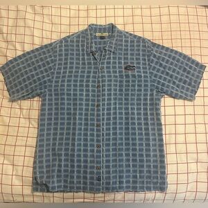 Blue Mens Tommy Bahama Medium Button Up